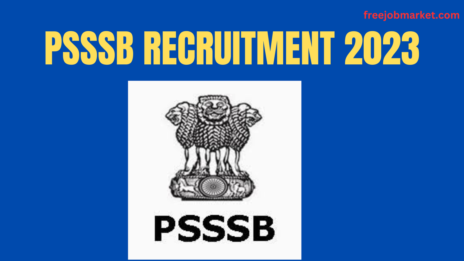 PSSSB Recruitment 2023: Forest Guard, Forester Posts, 204 Vacancies